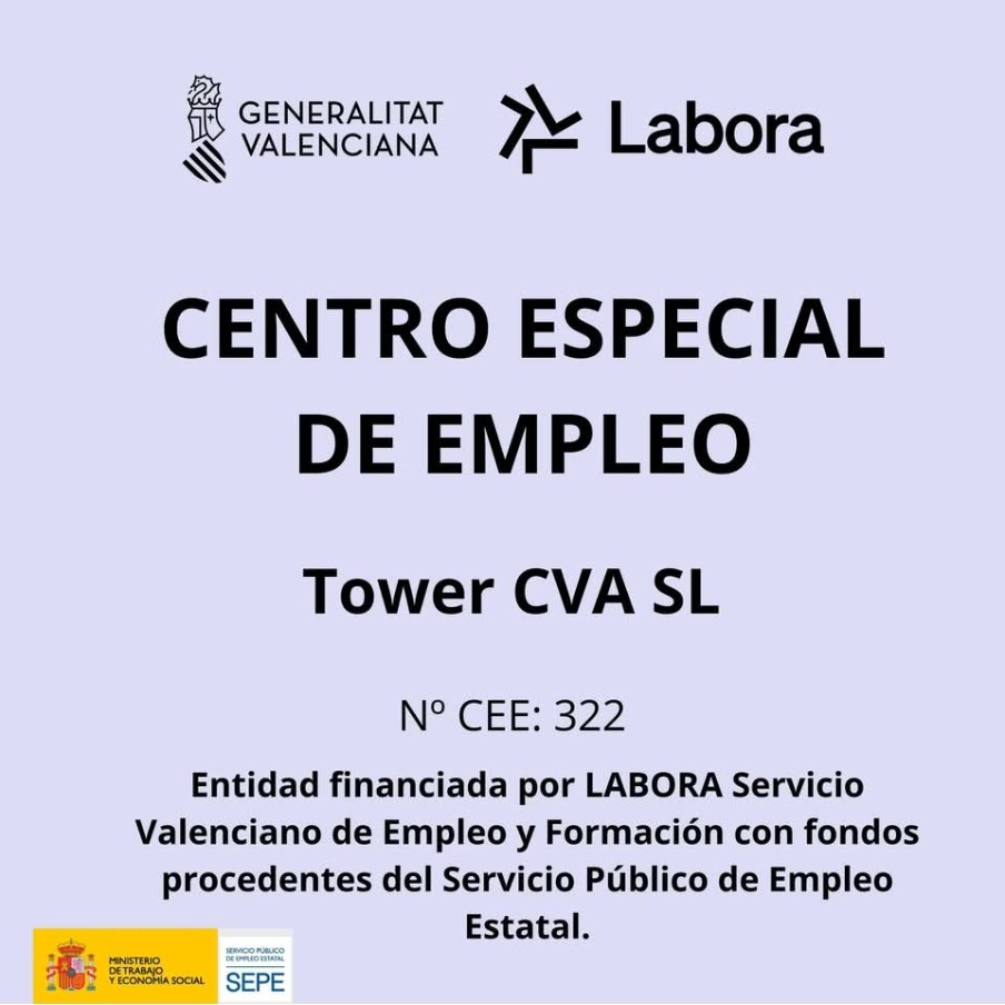 Tower CVA, Centro Especial de Empleo nº 322